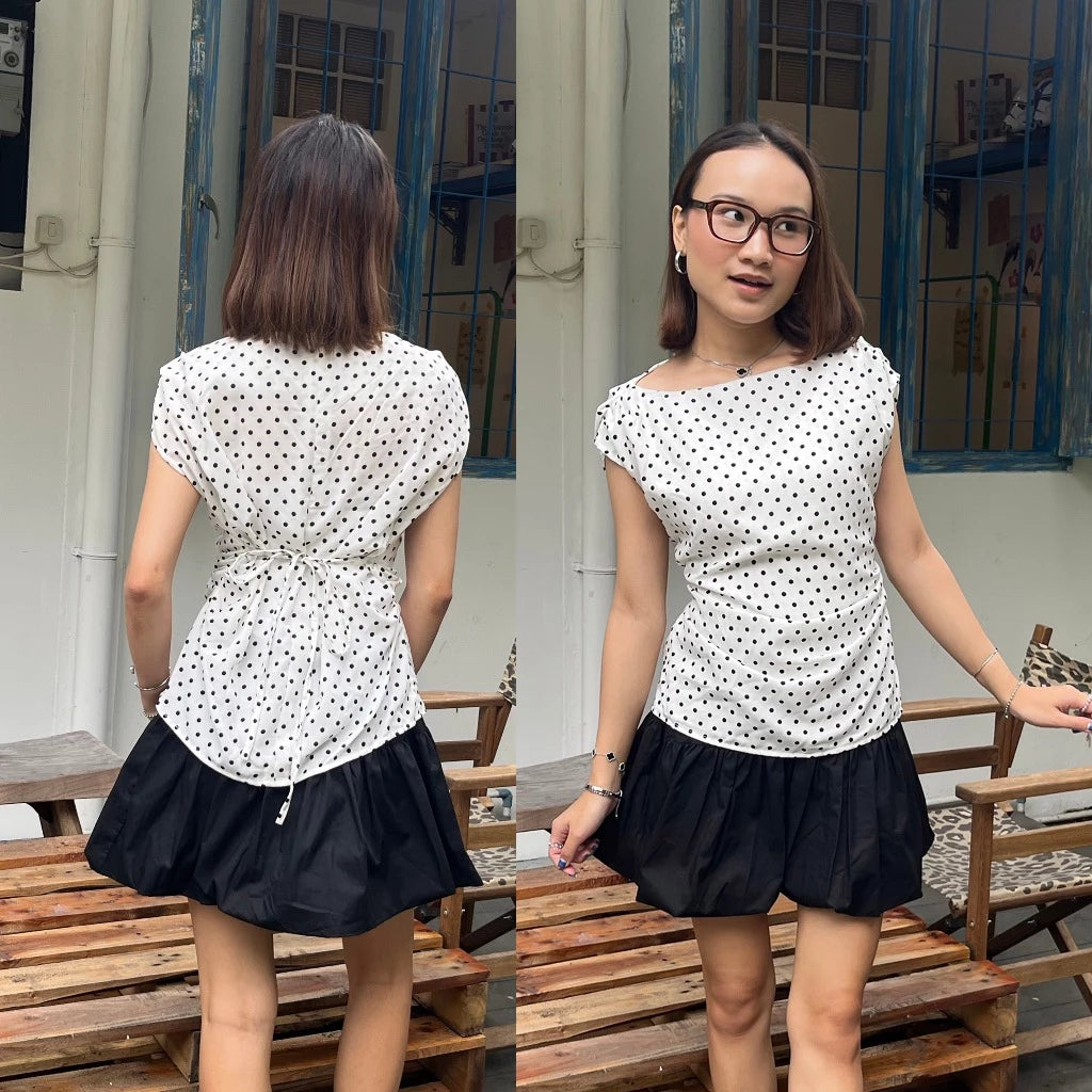 Chloe Polka Top - Bling It On