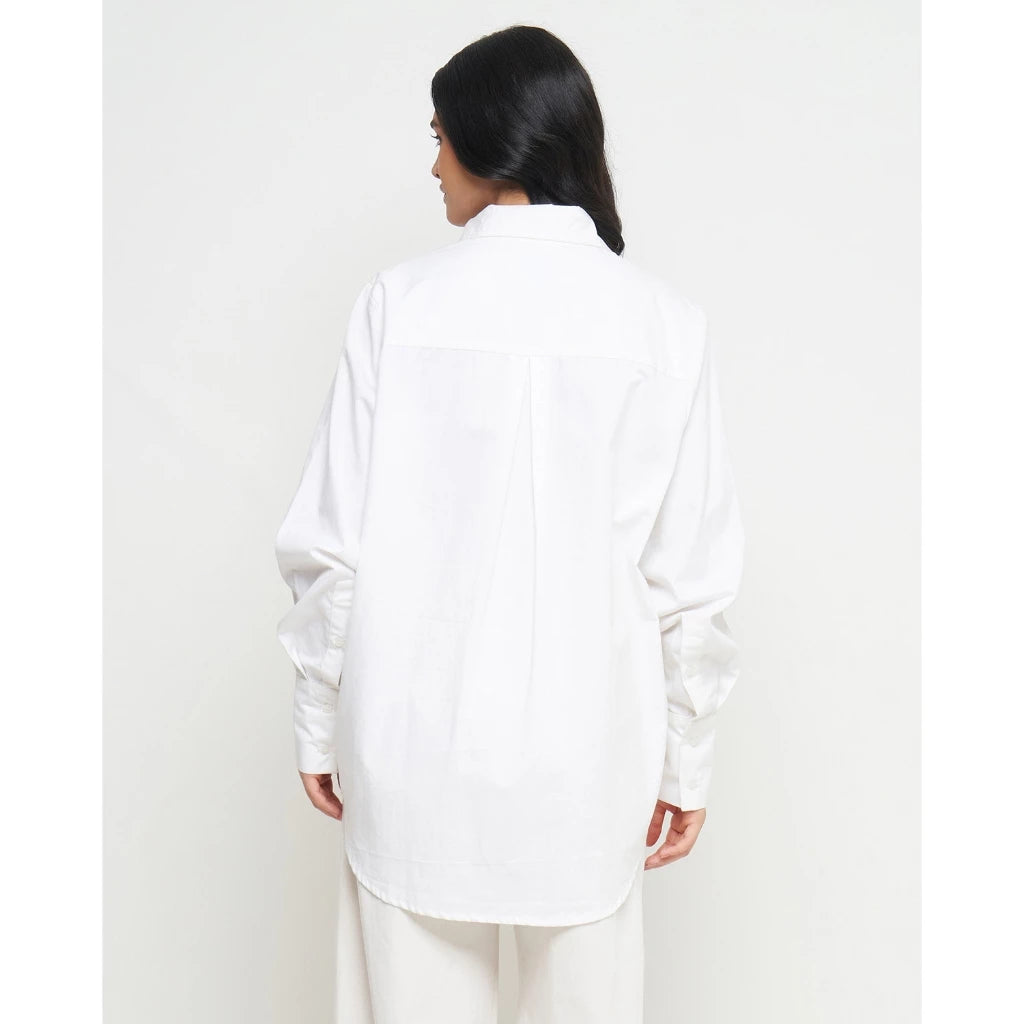 Briony Shirt White - Alexalexa