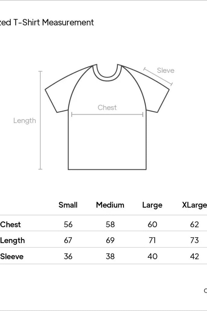 Pardens Oversized Raglan T-Shirt White