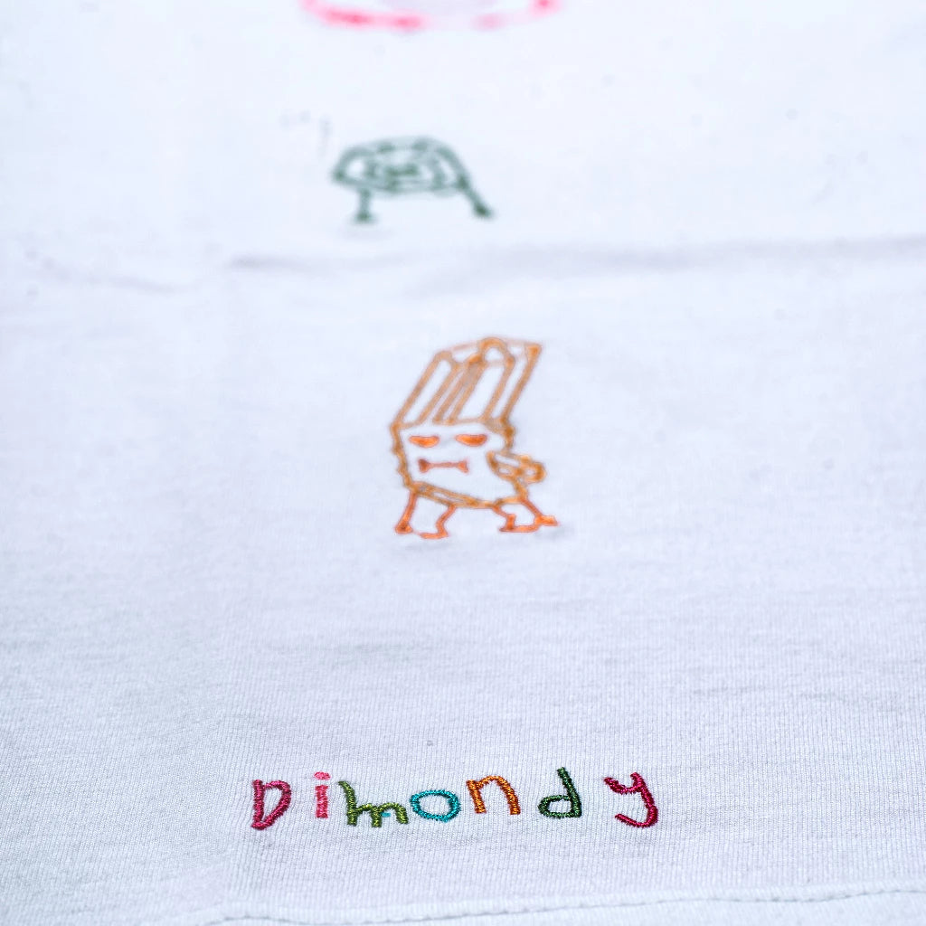 Dimondy Pals Kids T-Shirt - Shimmu And Friends