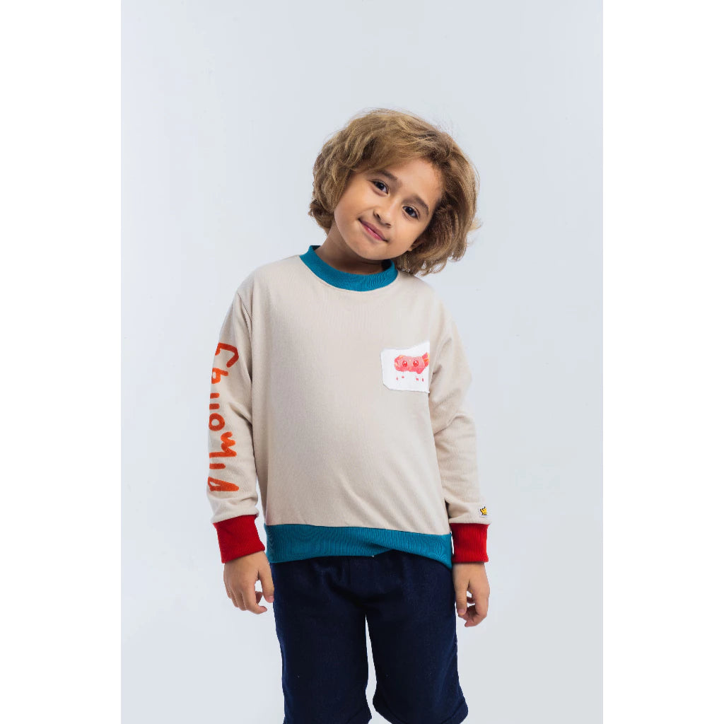 Easy Cozy Kids Sweatshirt - Shimmu And Friends