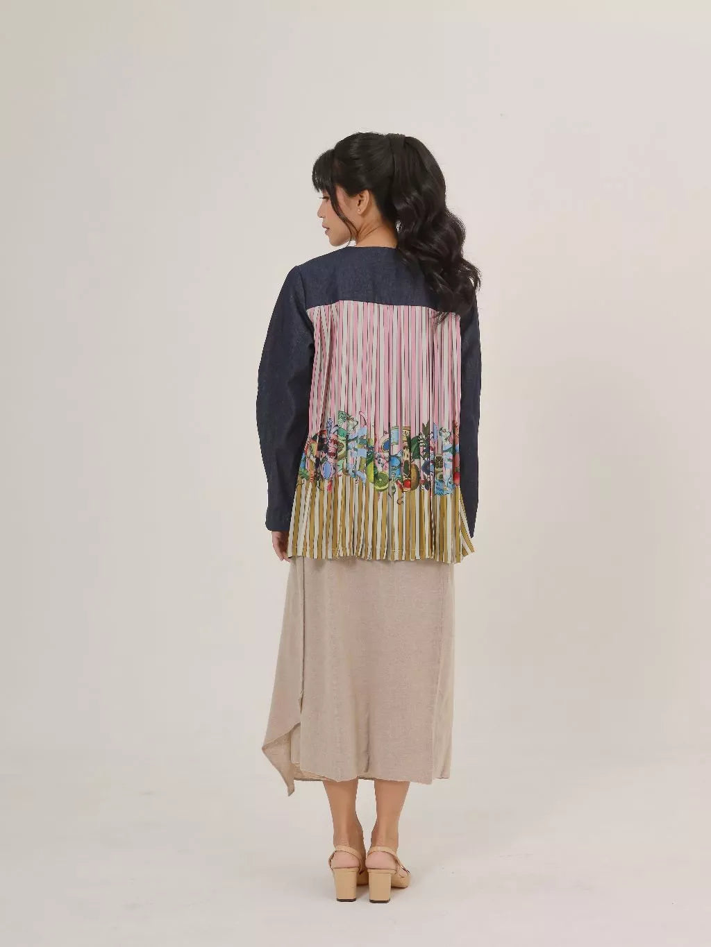 Lore Denim Puffy Outer Adult - LR Studio
