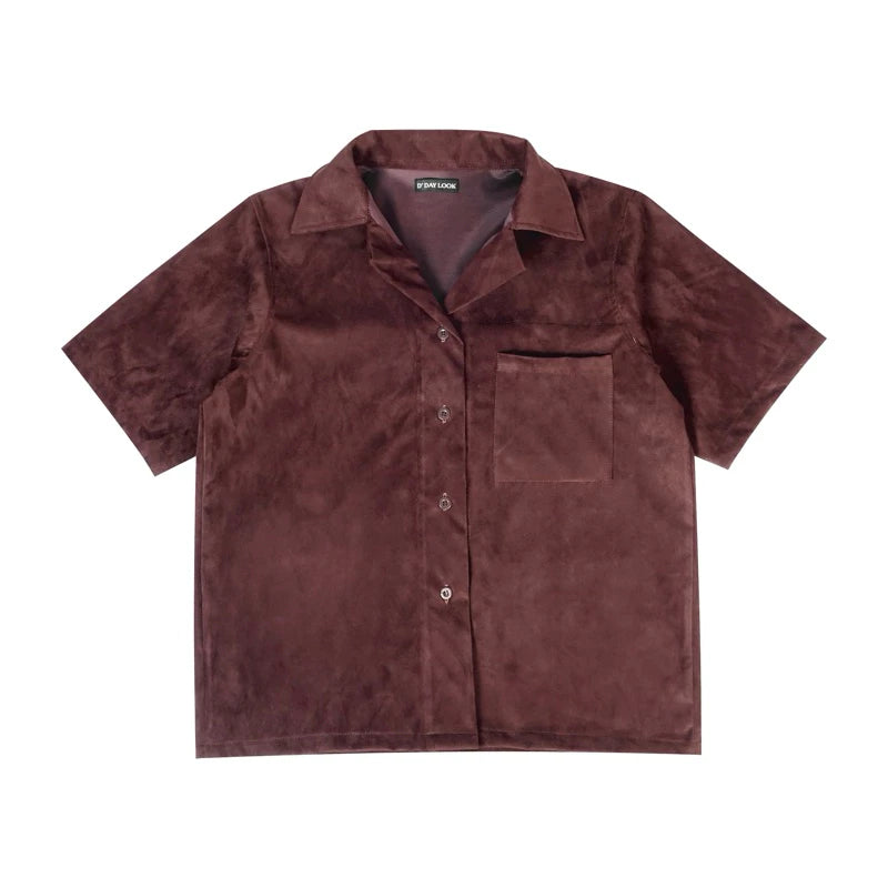 Adolf Shirt Suede - Dday Look