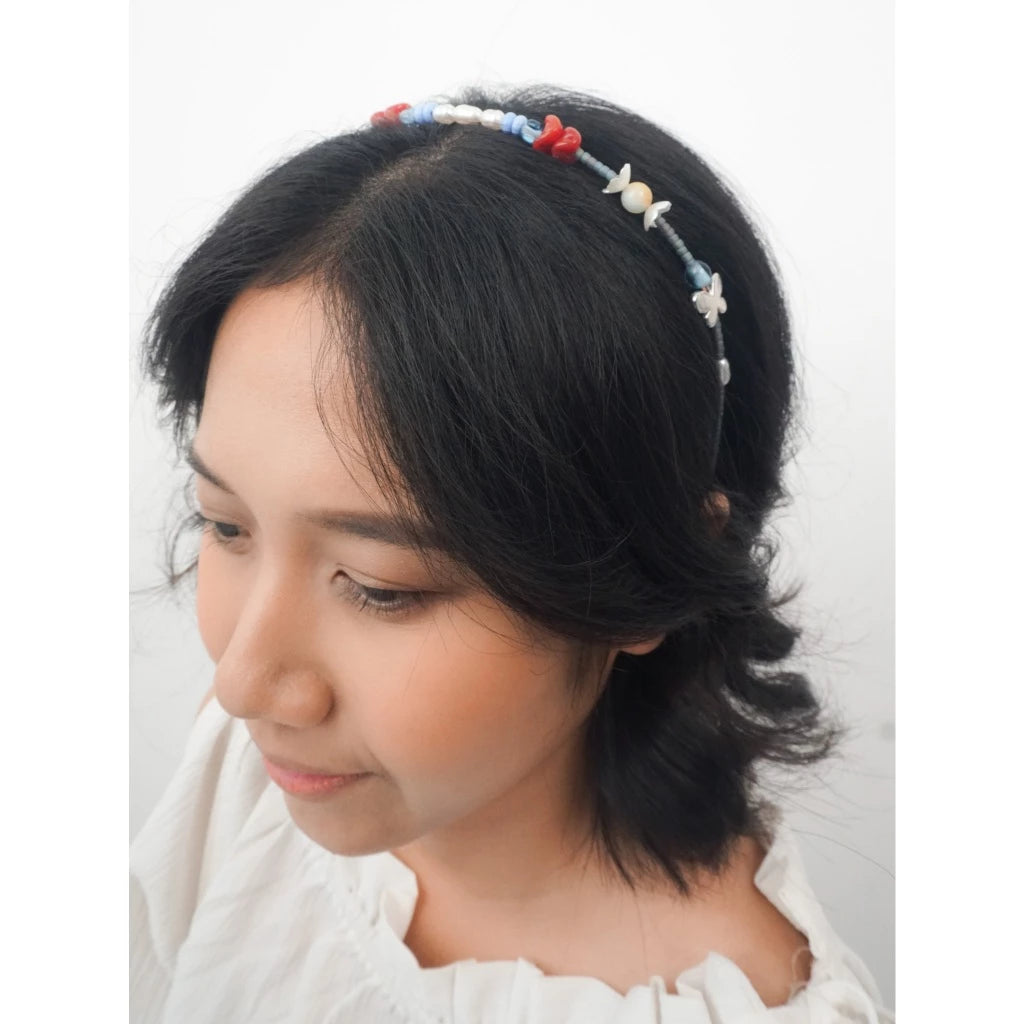 Plum Blue Bando - Segi Jewelry