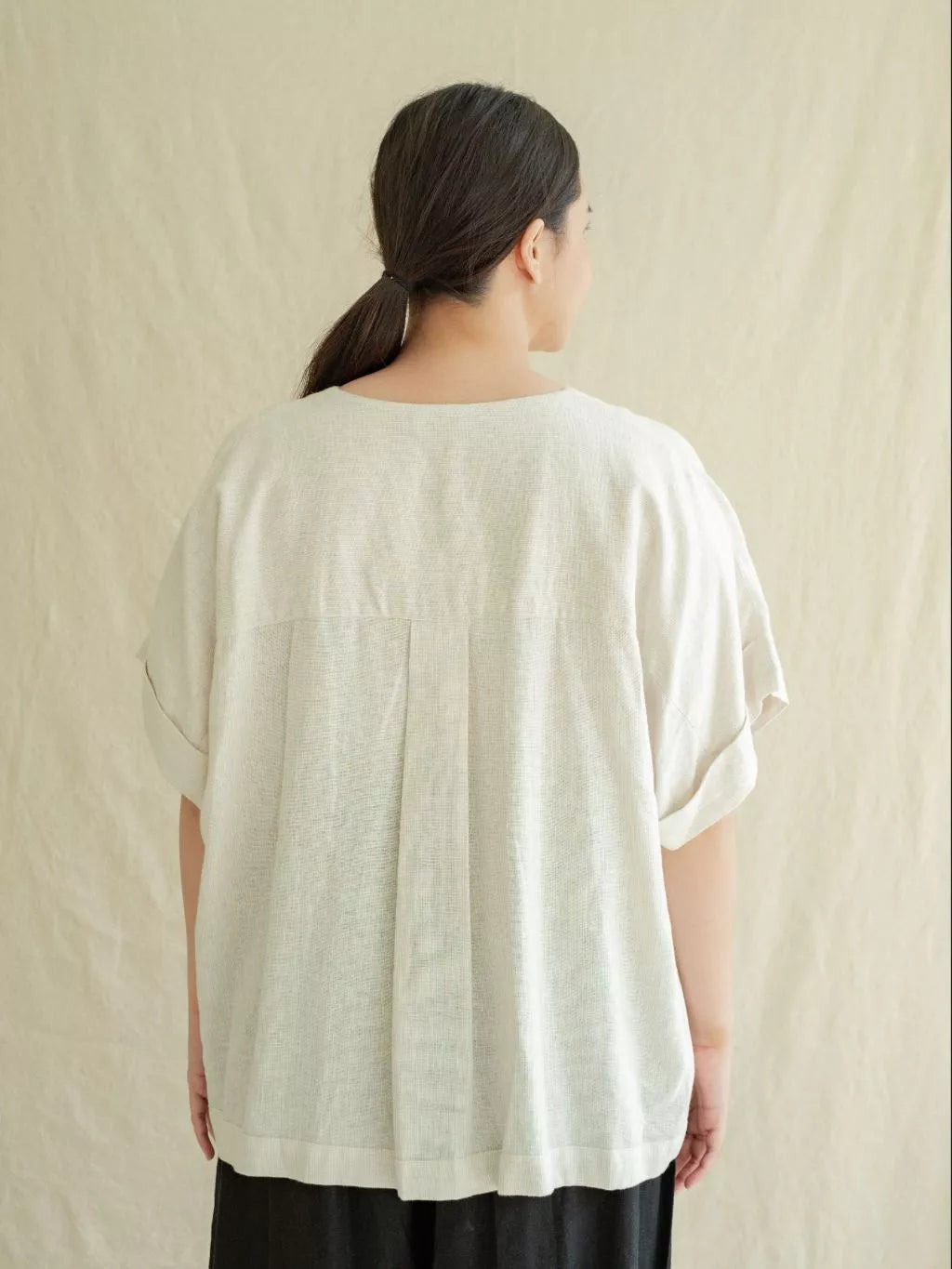 Nala Shirt Salur - Labuan Linen Wear