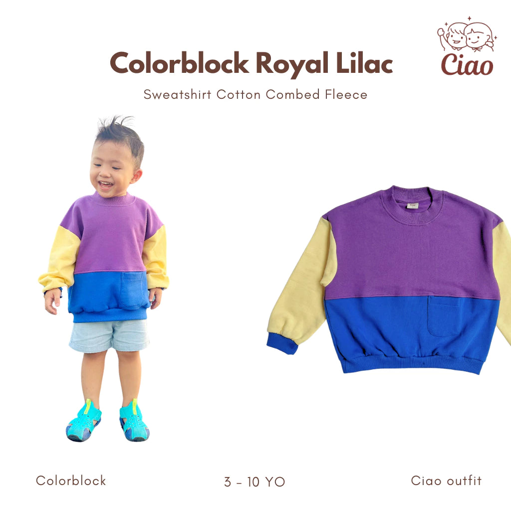 Ciao Colorblock Sweatshirt - Ciao