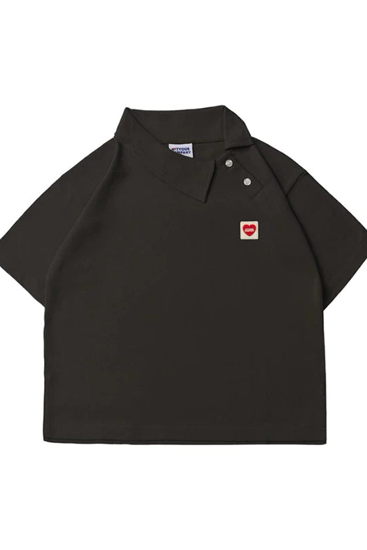 Pablo Polo Dark Grey - Not Your Company