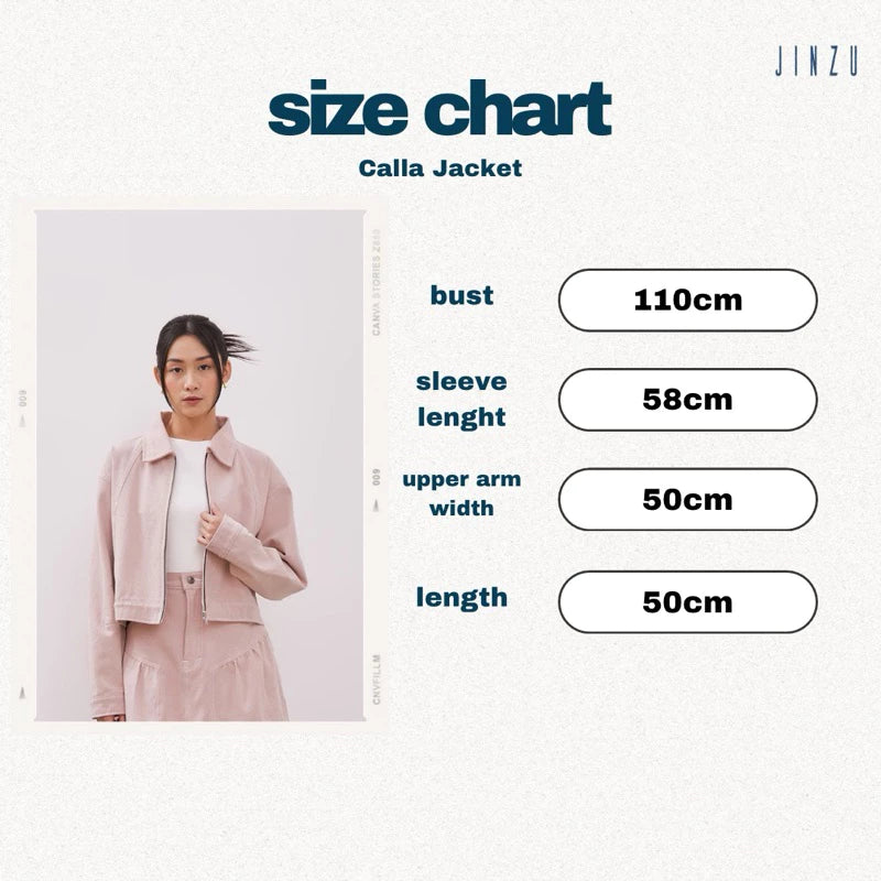 Calla Jacket In Broken White - Jinzu