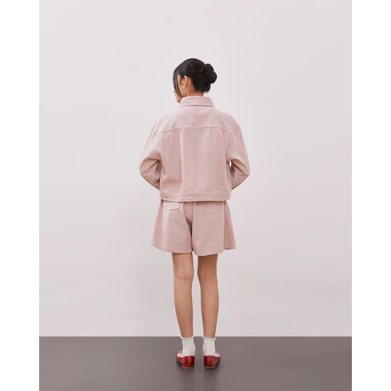 Calla Jacket Dusty Pink - Jinzu