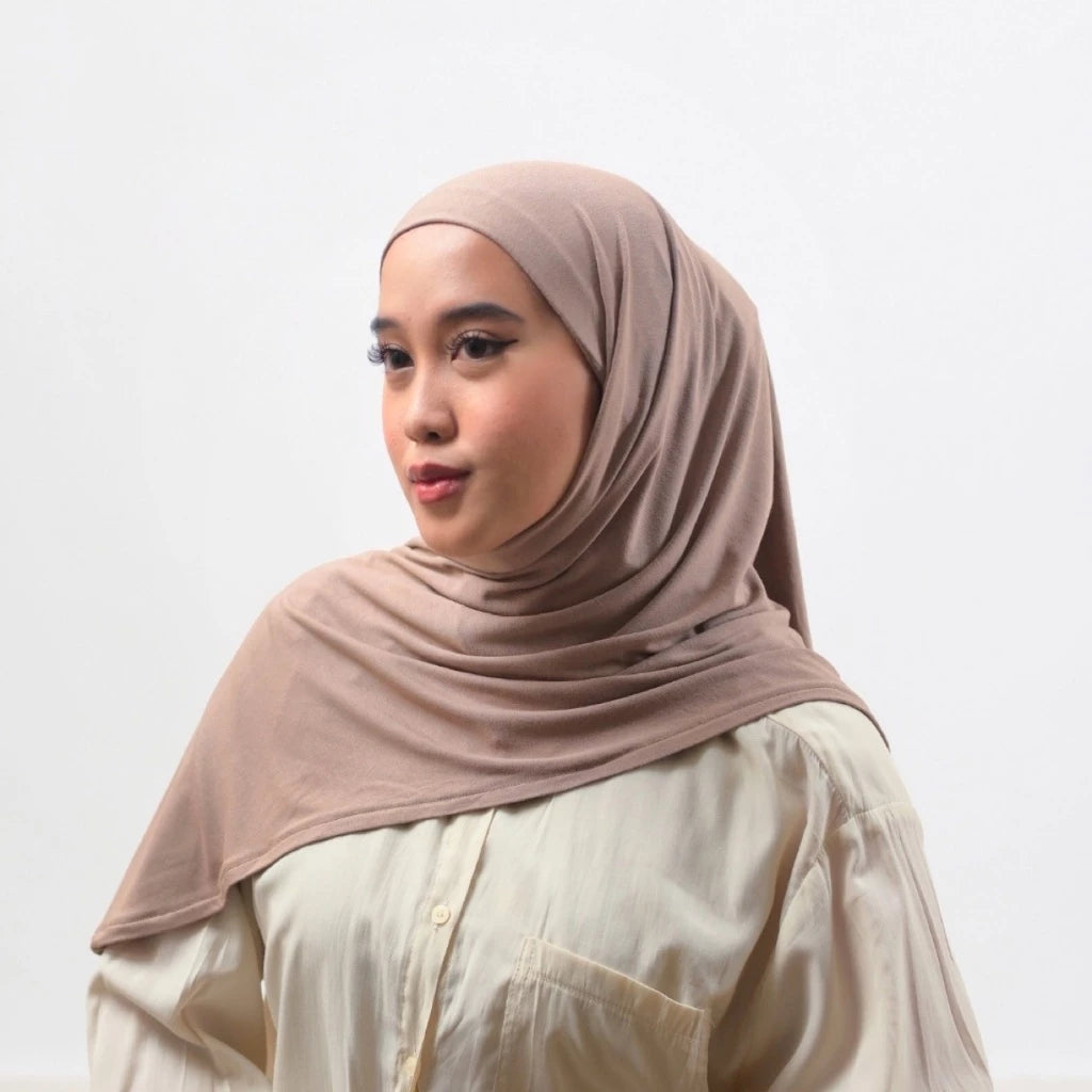 Vienna Instant Pashmina Truffle - Tantri Namirah Official