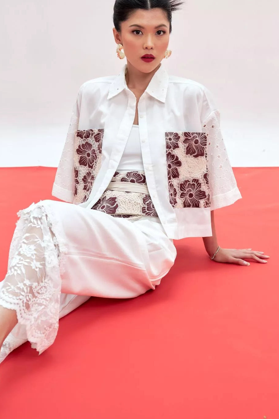 Gou Pants White - Mine