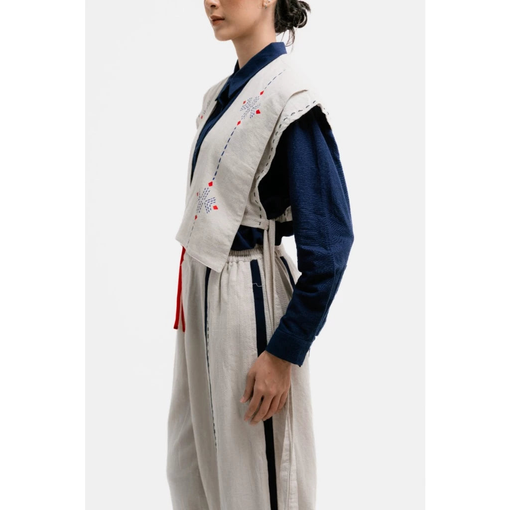 Jalin Crop Vest - Damakara