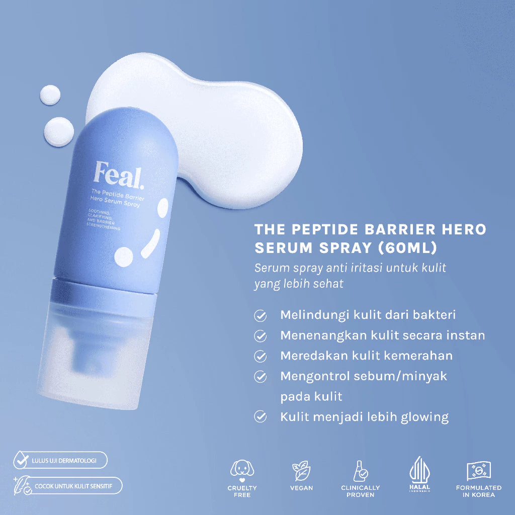 The Peptide Barrier Hero Serum Spray - Feal