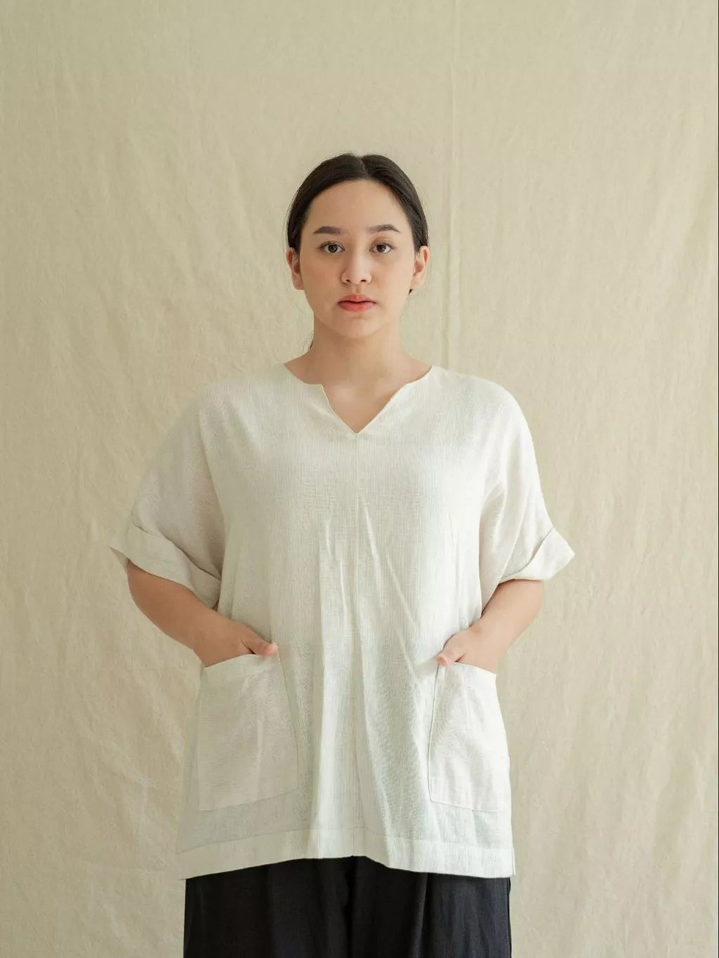Nala Shirt Salur - Labuan Linen Wear