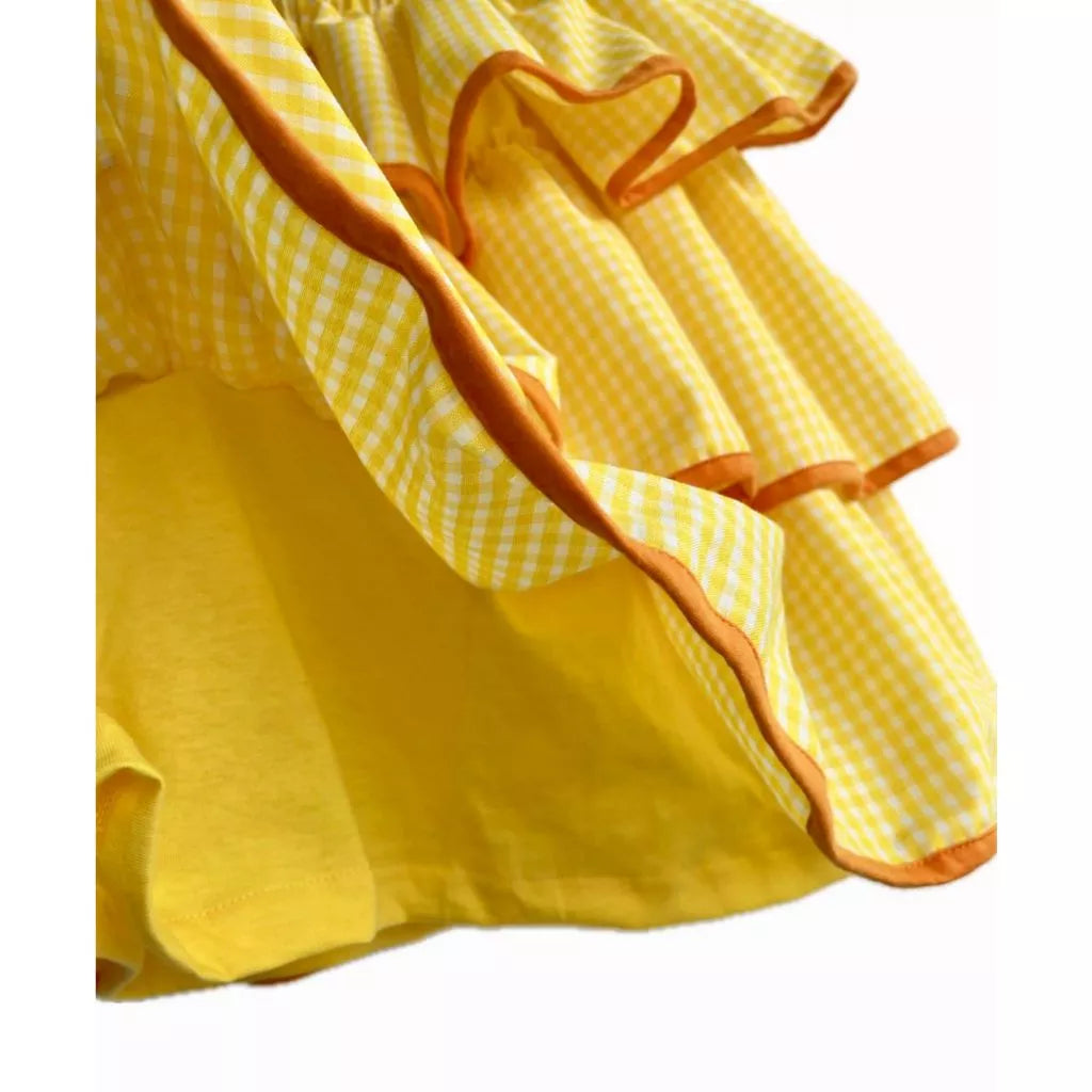 HGL Bambini -Lemon Layer Cake Skirt - Mplayground