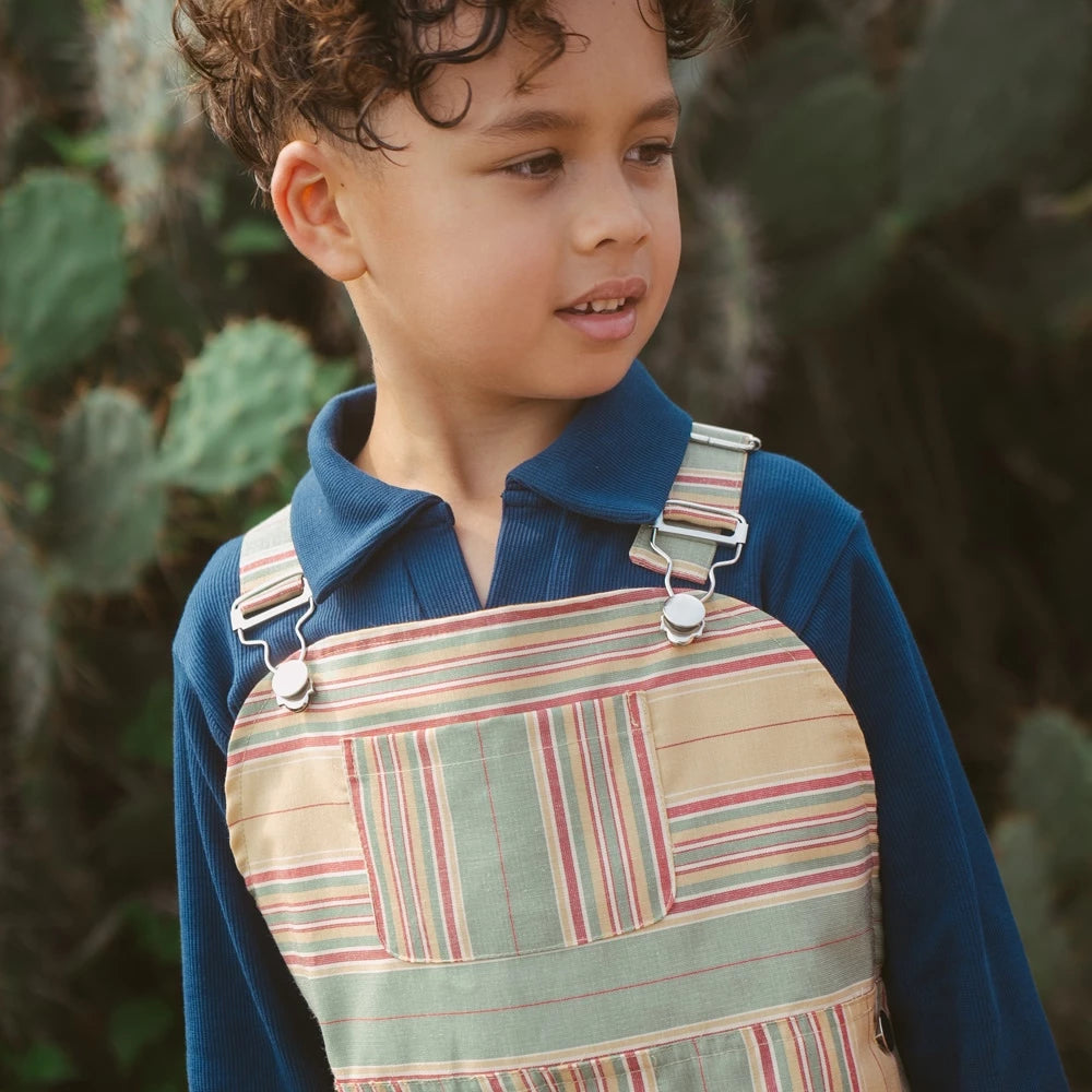 HGL Bambini - Russel Overall Stripe Terracota - Sabine & Heem