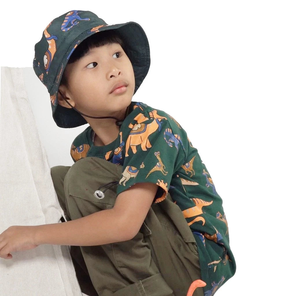HGL Bambini - Jummakids Go To Festival Full Printed Bucket Anak - Jumma Kids