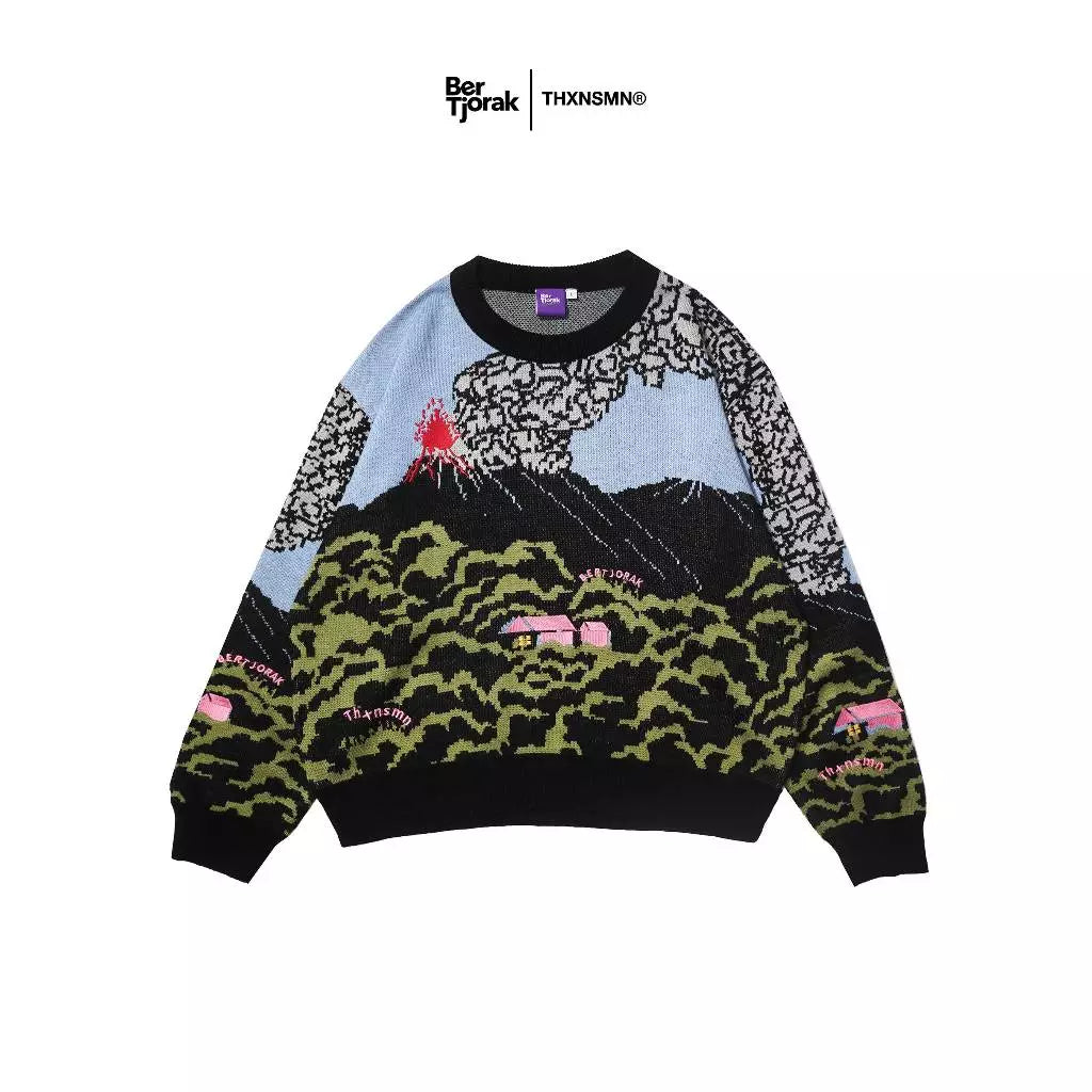 Sweater Lussiana Black Thankinsomia - Bertjorak