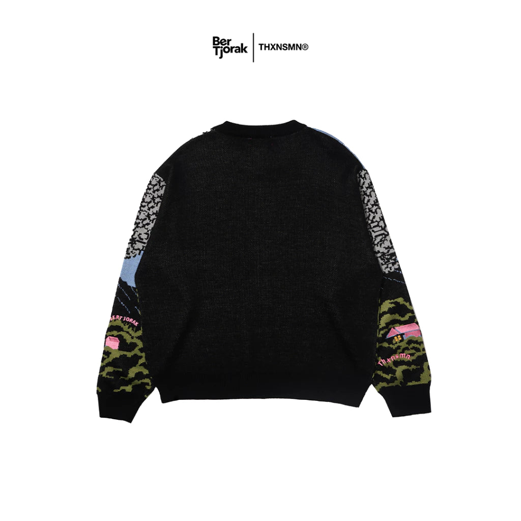Sweater Lussiana Black Thankinsomia - Bertjorak