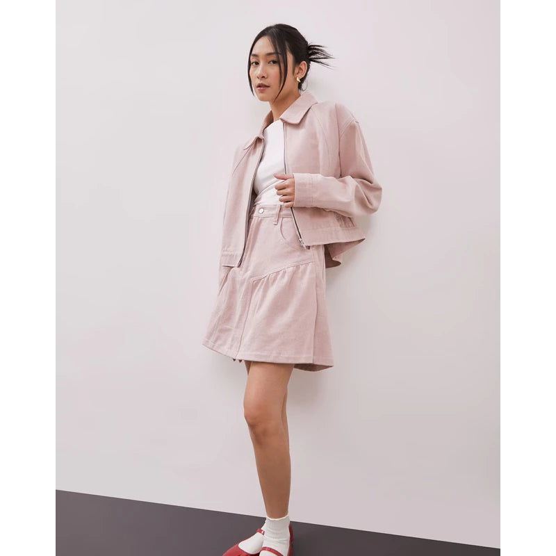 Calla Jacket Dusty Pink - Jinzu