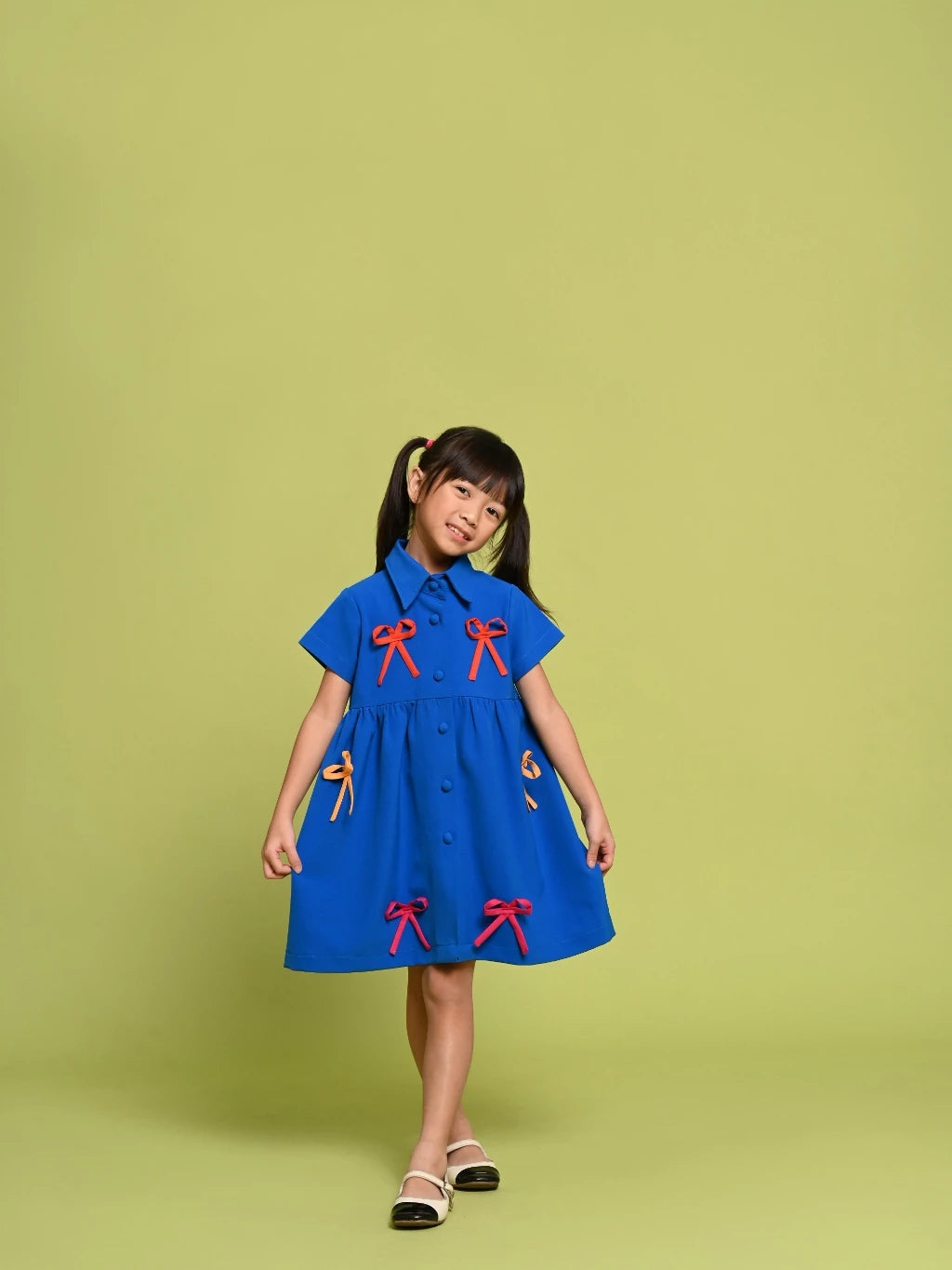 HGL Bambini - Camila Dress Blue - Amber Kids