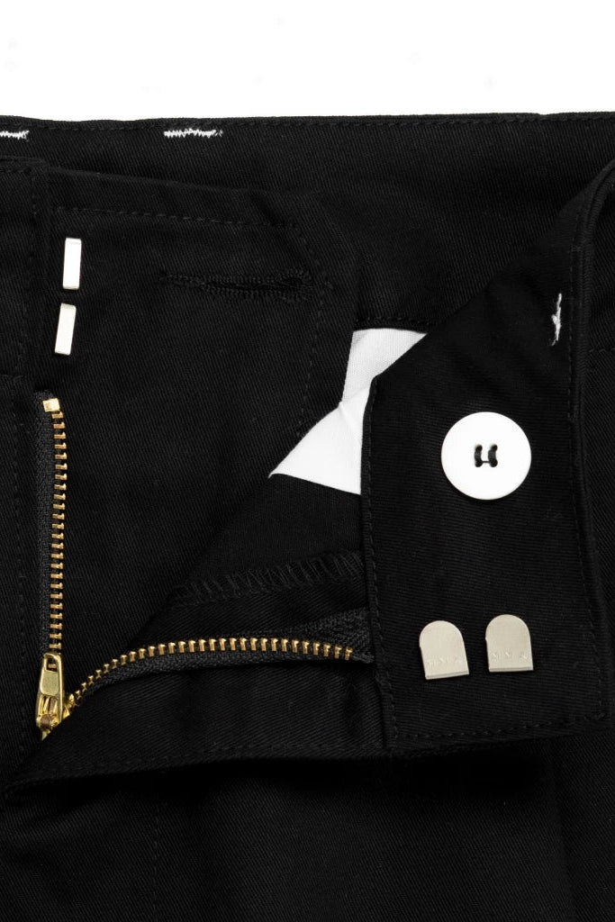 Stitch Pants Black - Nature Of Mind