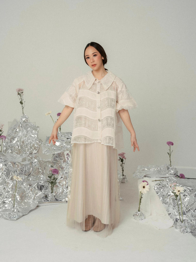 Adarsa Shirt Adult Cream - LR Studio