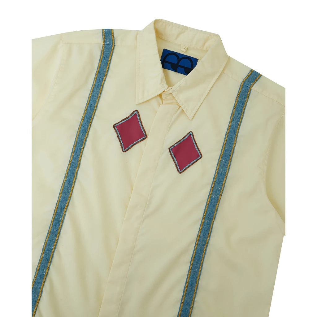 Tiles Shirt Yellow - Eotes