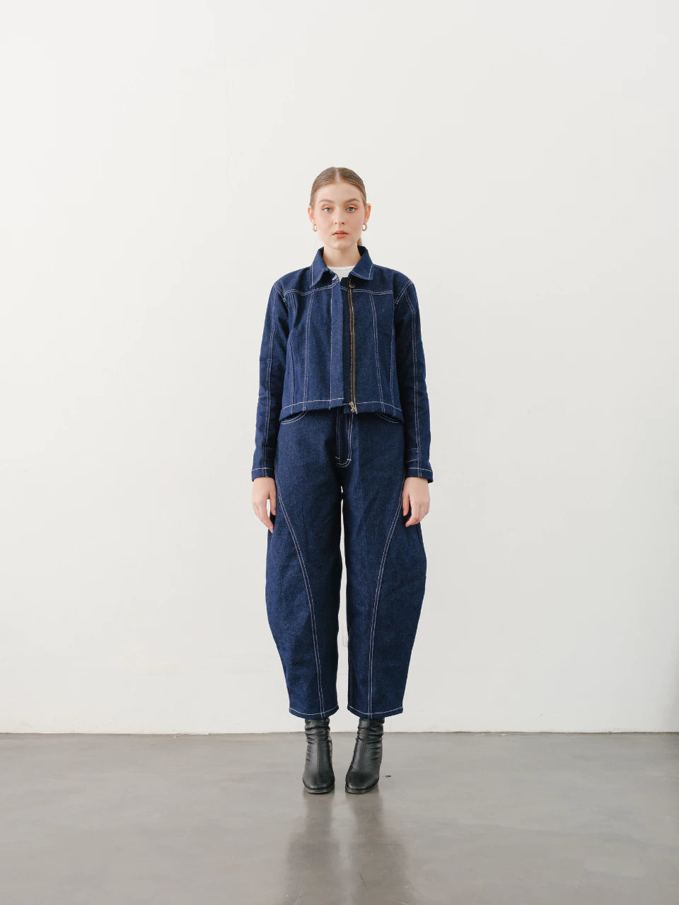Samantha Denim Jacket - The Auctus