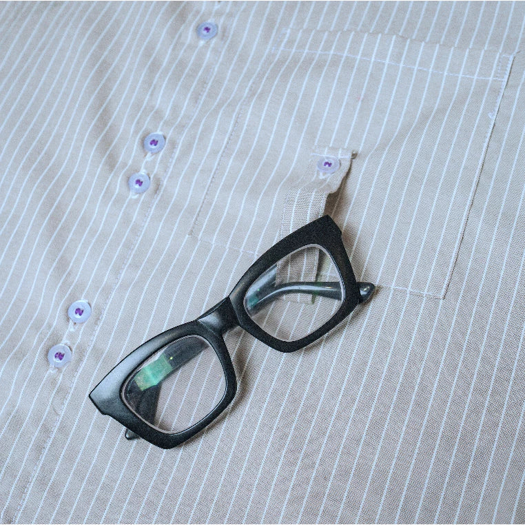Deamons Stripes Shirt Brown - Eotes
