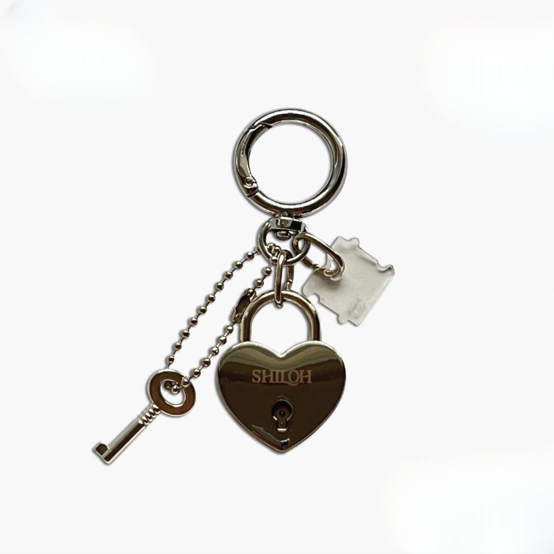 Heart Padlock Charm - Shiloh