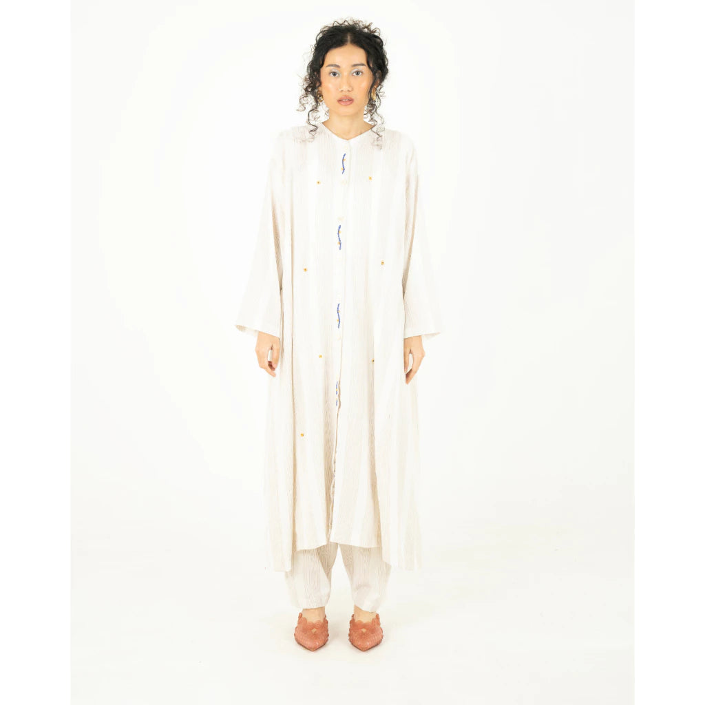 Fressia Dress Off White - Earth Major