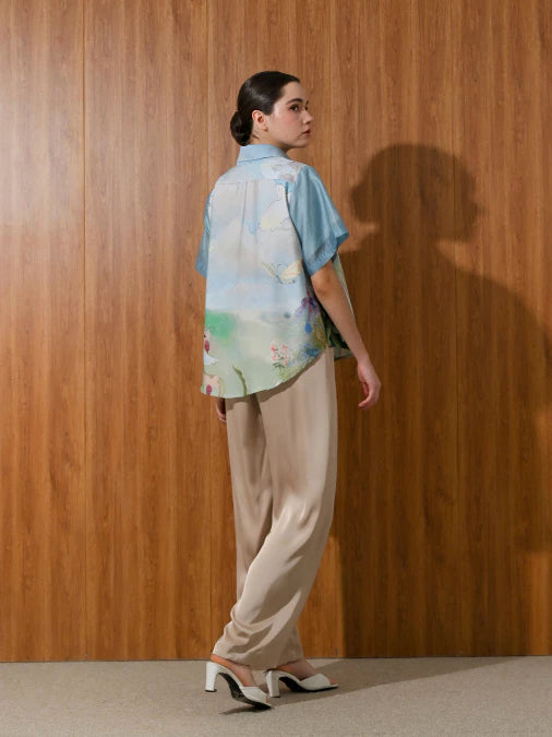 Sparrow Charm Shirt  Short Sleeve - LR Studio