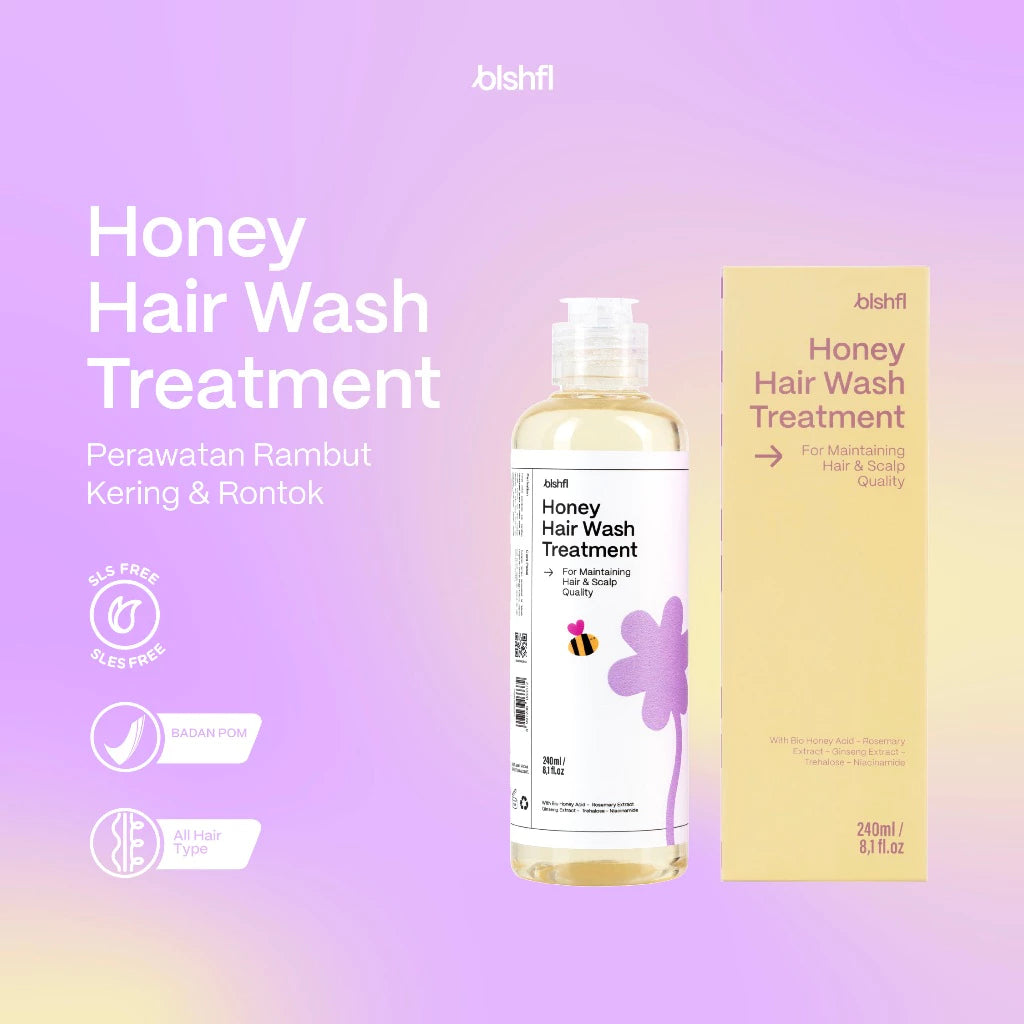 Honey Hair Wash Treatment Shampoo - Blishful