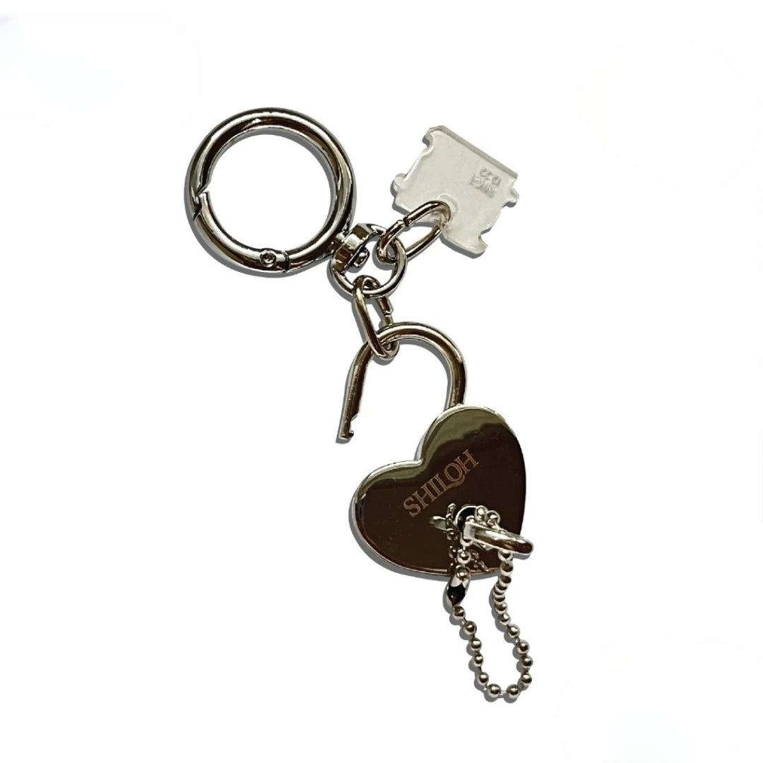 Heart Padlock Charm - Shiloh
