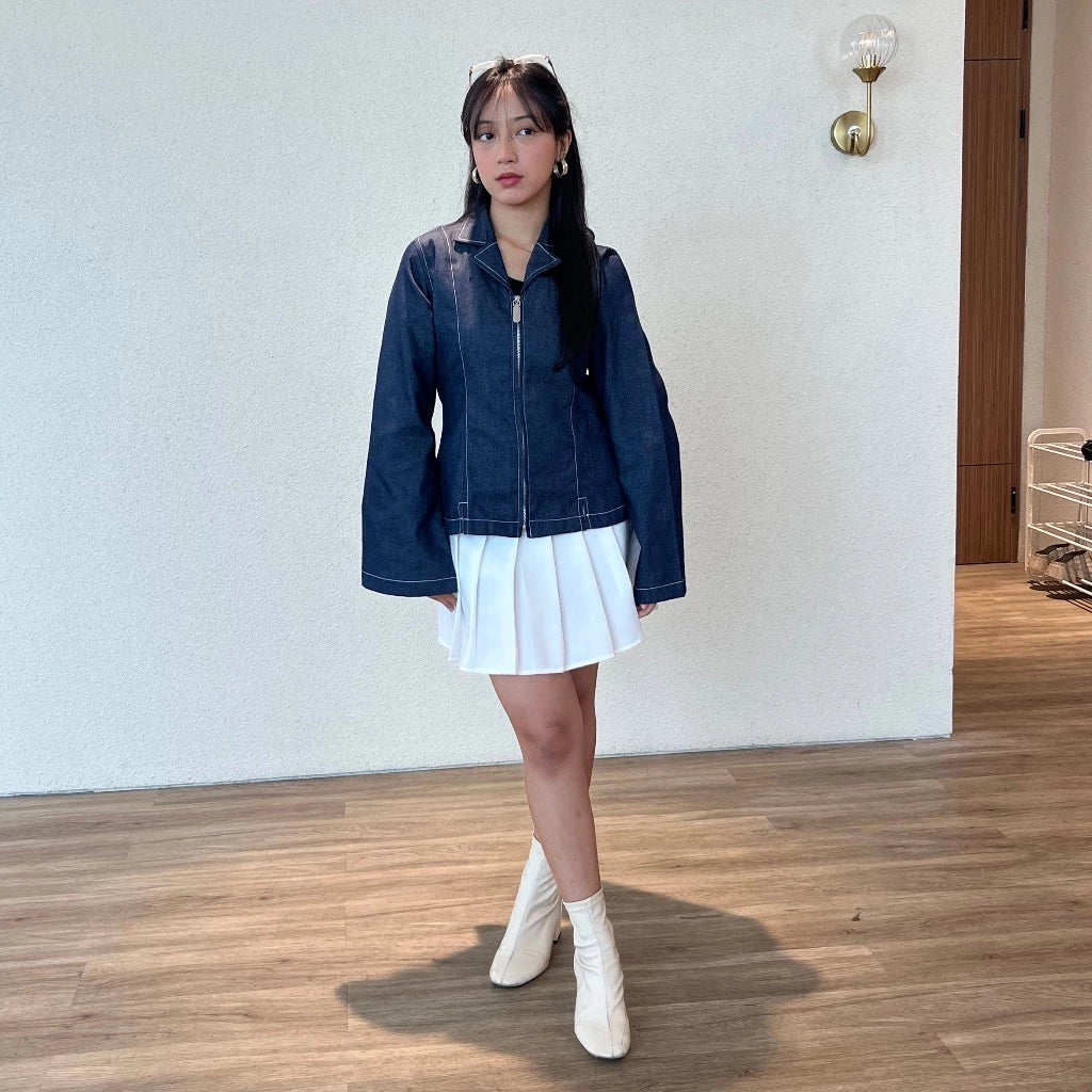 Ivy Denim Jacket - Bling It On