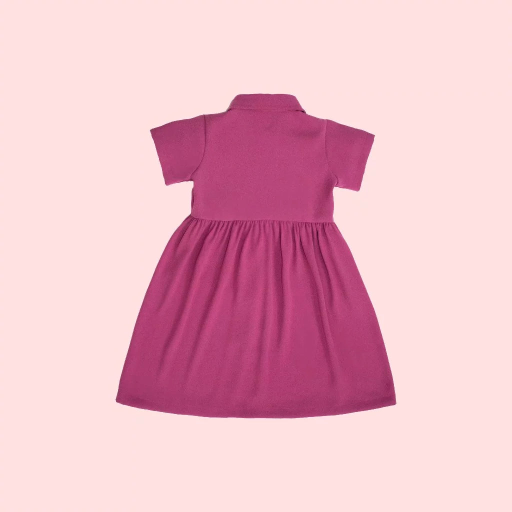 HGL Bambini - Florence Dress Pink - Amber Kids