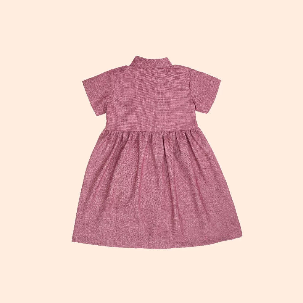 HGL Bambini - Summer Dress Plaid Pink - Amber Kids