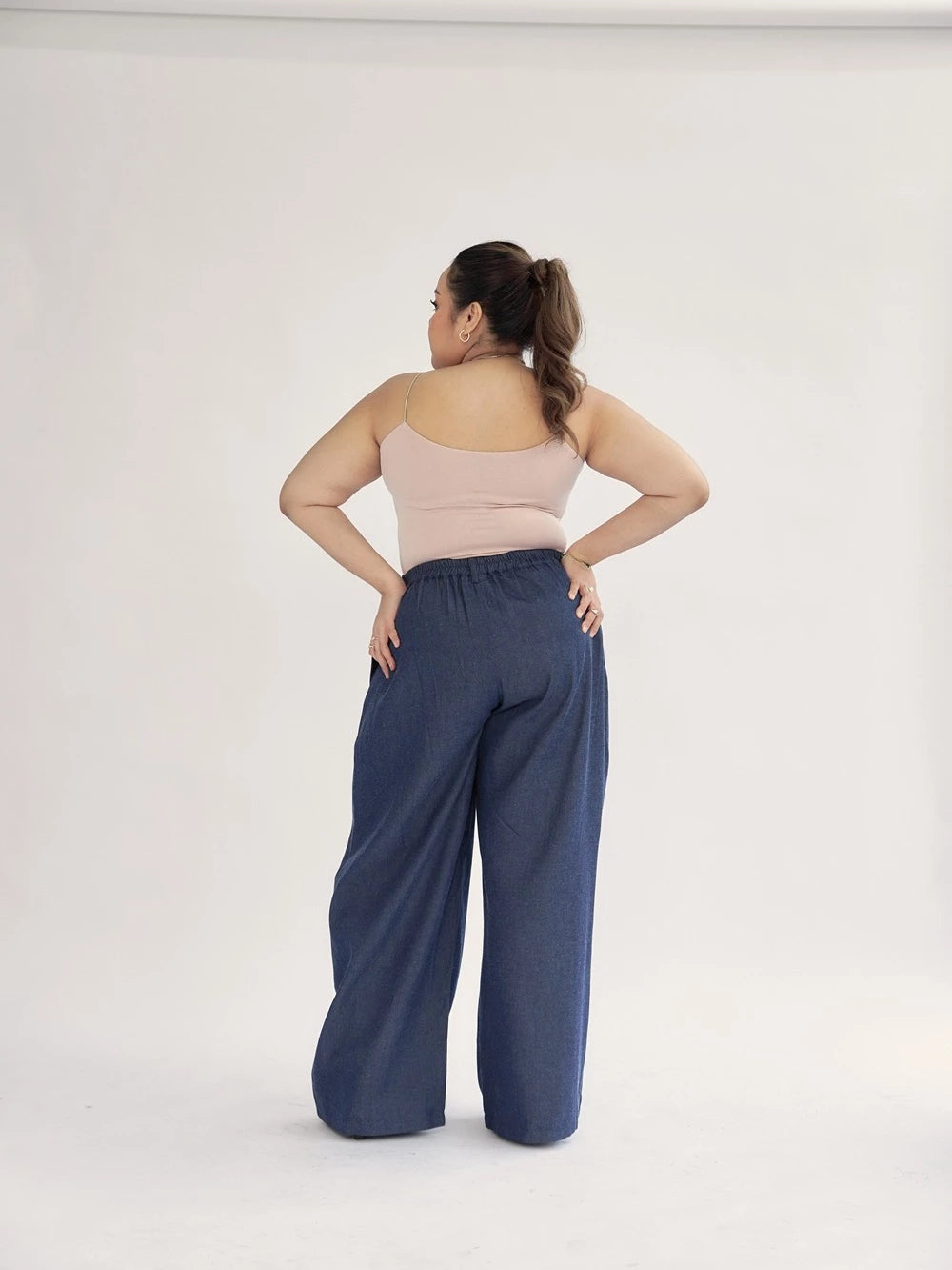Glow Pants Blue Denim - Mine