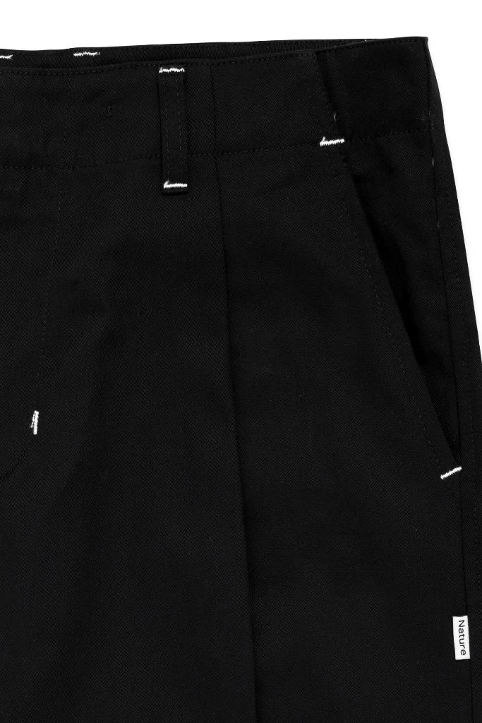 Stitch Pants Black - Nature Of Mind