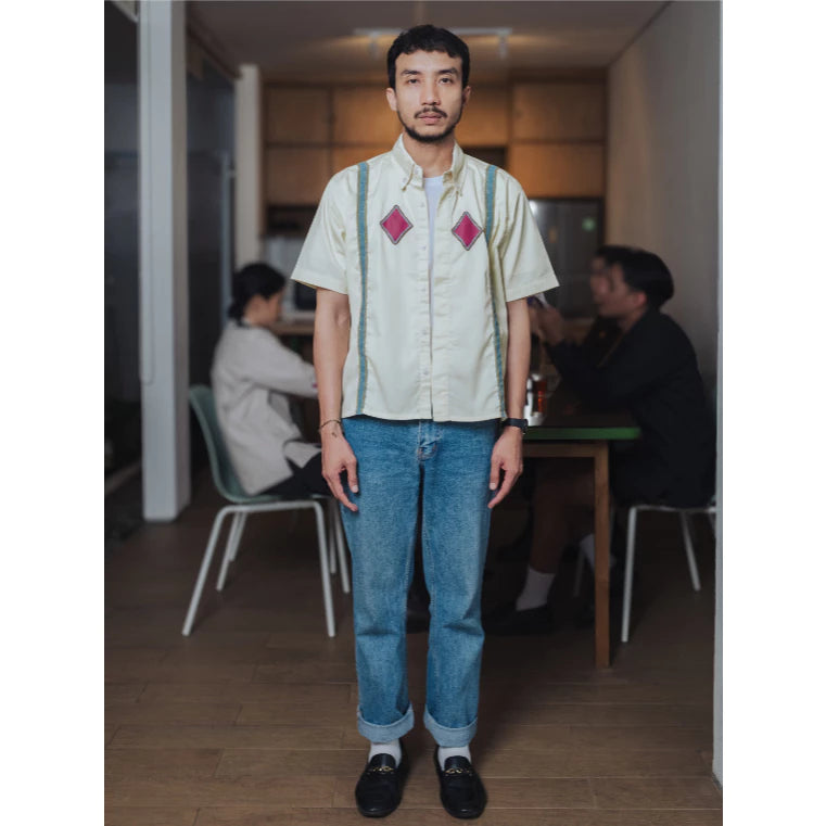 Tiles Shirt Yellow - Eotes