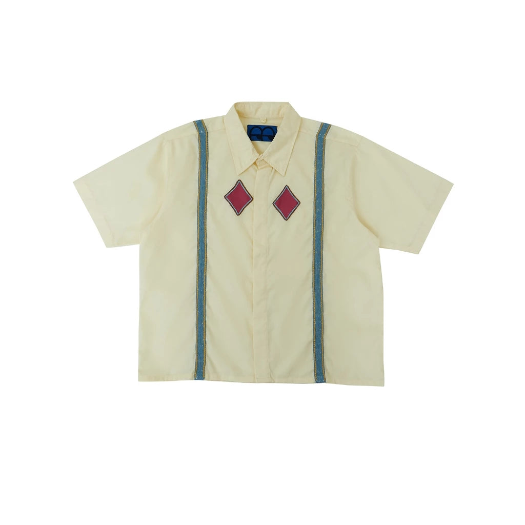 Tiles Shirt Yellow - Eotes