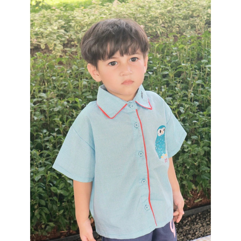 Ciao Owl Joy Shirt Color Blue - Ciao
