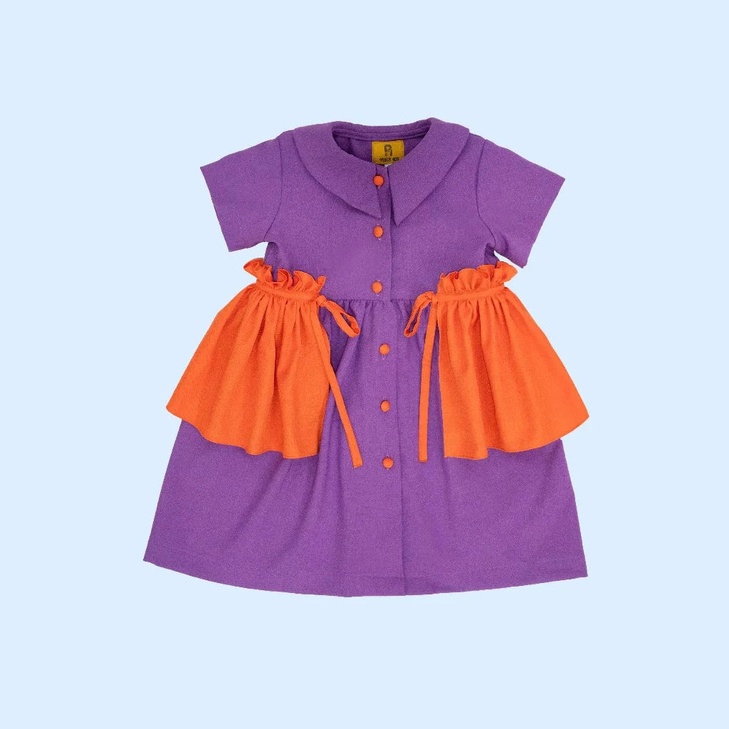 HGL Bambini - Katarina Dress Purple - Amber Kids