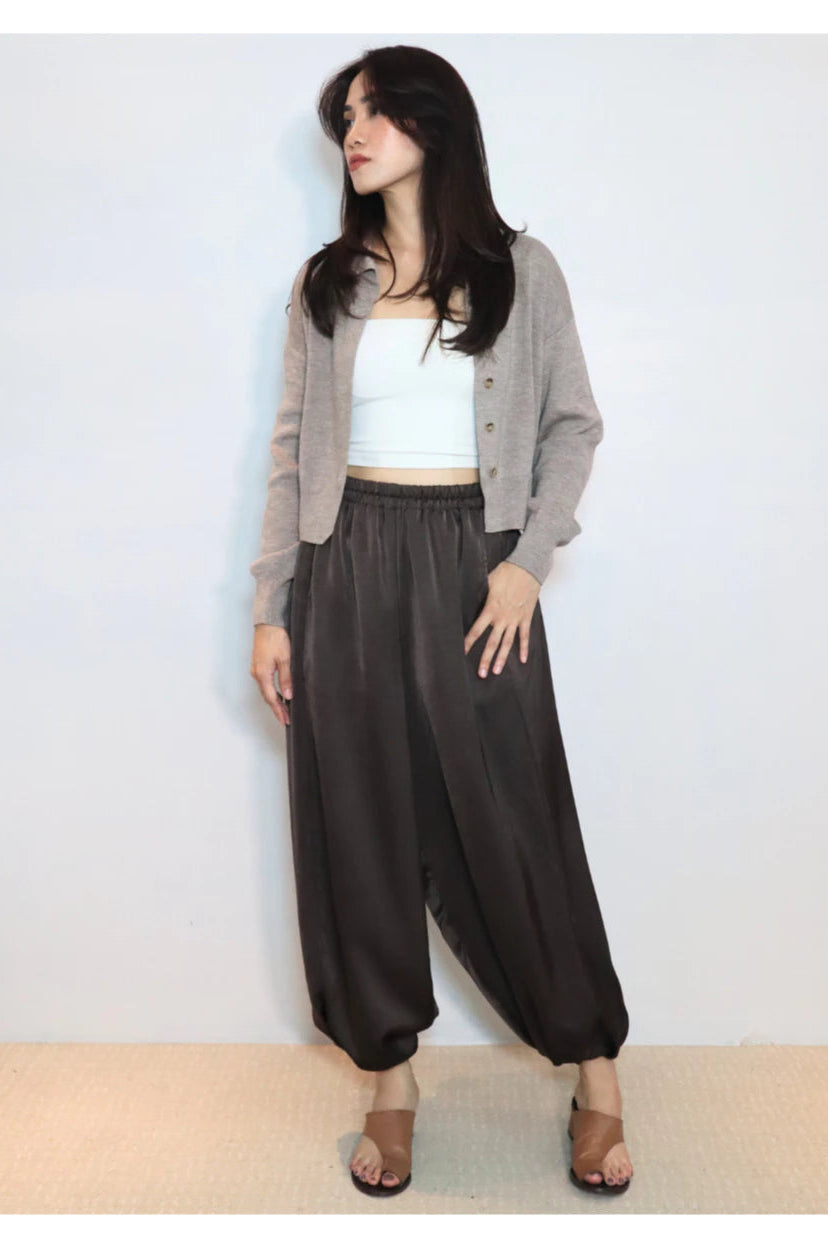 Balloon Silk Pants Toffe - LR Studio