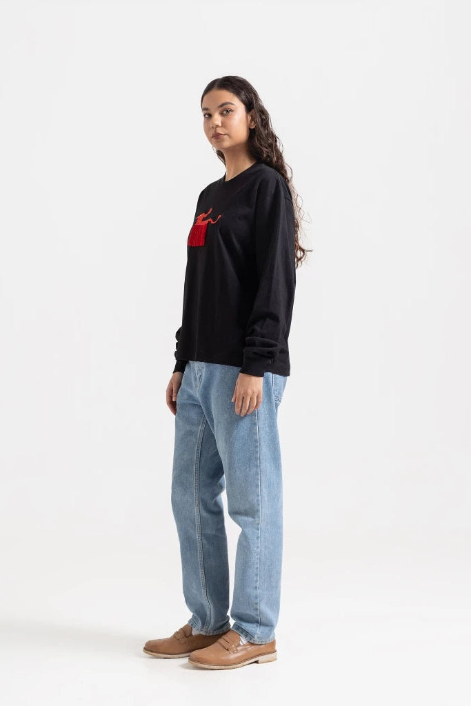 Woofie Top Black - Platcut