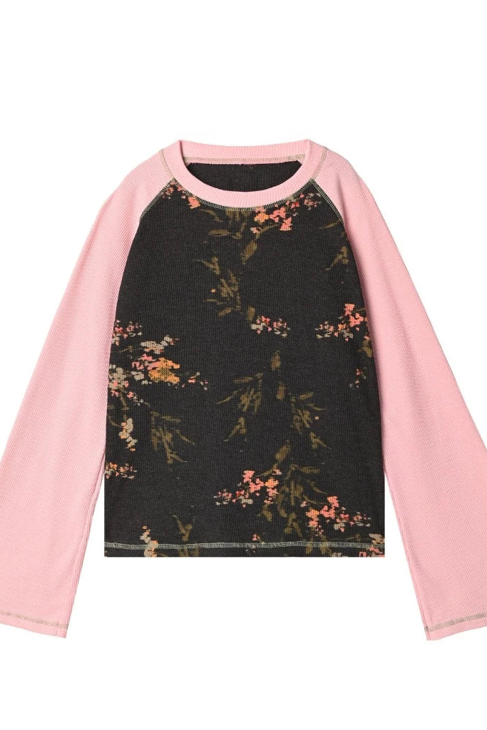 Rolley Raglan Tee - Grey - Hintuturo