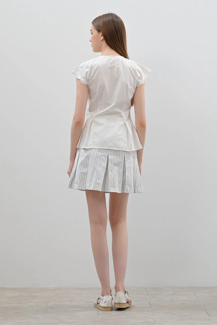 Neri Top Broken White - Alexalexa