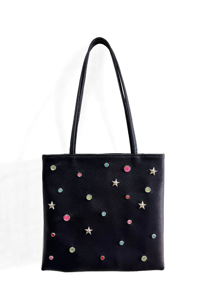 Stardust Shoulder Bag Black - SRW