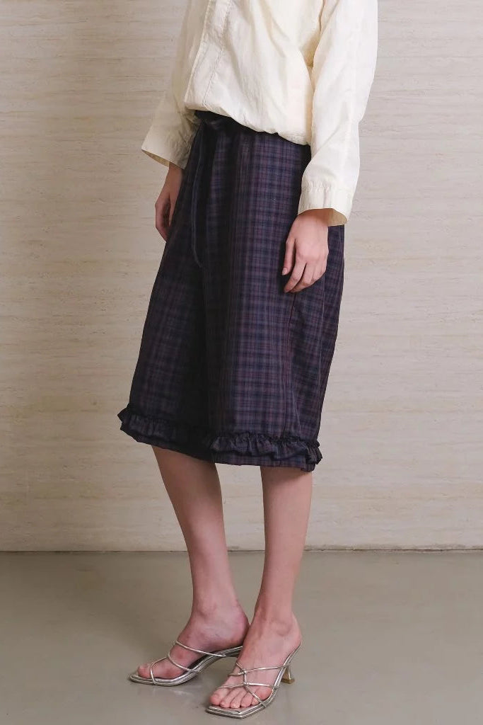 Val Bermuda Pants Navy - Jinzu